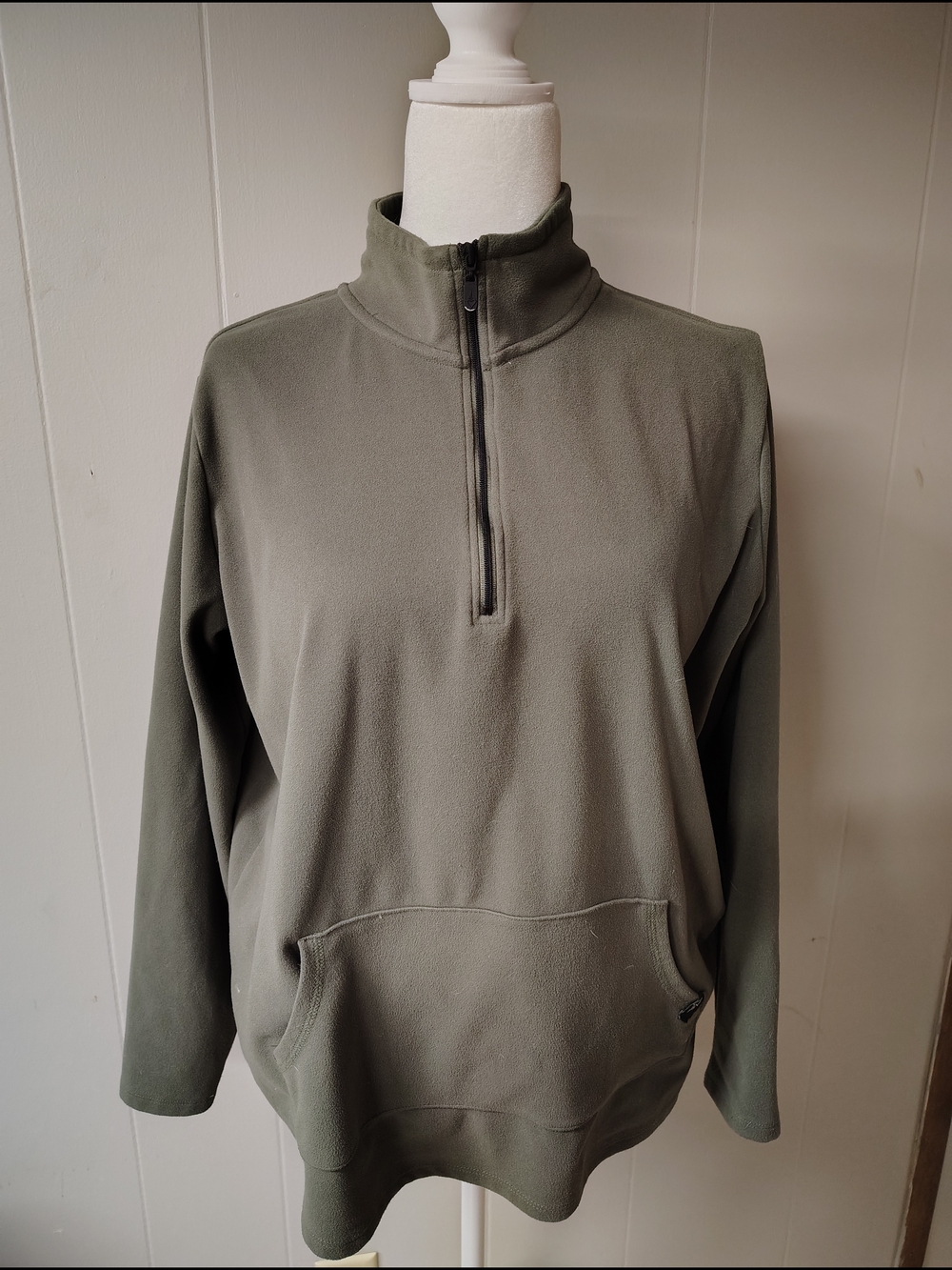 torrid Olive Green Quarter zip women's Sweater